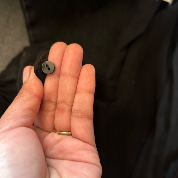 😍ASTR! pleated blk romper playsuit size med NWOT - Picture 6 of 6